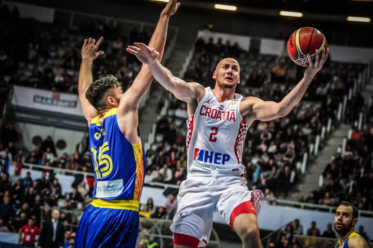 FOTO Ce victorie! România a învins Croația, 58-56, chiar la ea acasă după în meci nebun, în preliminariile pentru Mondial