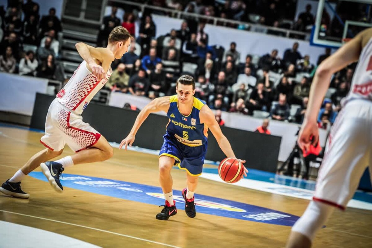 FOTO Ce victorie! România a învins Croația, 58-56, chiar la ea acasă după în meci nebun, în preliminariile pentru Mondial