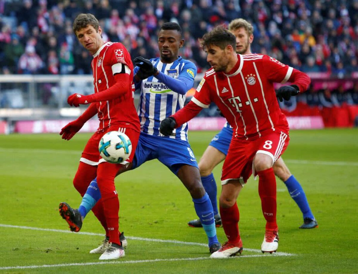 VIDEO + FOTO Bayern Munchen, primul pas greșit după 14 victorii consecutive » Toate rezultatele înregistrate astăzi