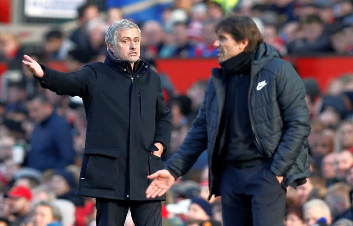 VIDEO + FOTO Mourinho câștigă derby-ul orgoliilor cu Antonio Conte » United o învinge pe Chelsea, 2-1, iar "diavolii" revin pe locul 2 în Premier League
