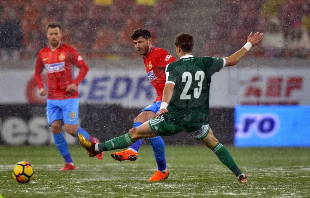 FOTO + VIDEO FCSB o învinge cu emoții pe Sepsi, 2-0, și termină sezonul regulat la 4 puncte de CFR Cluj 