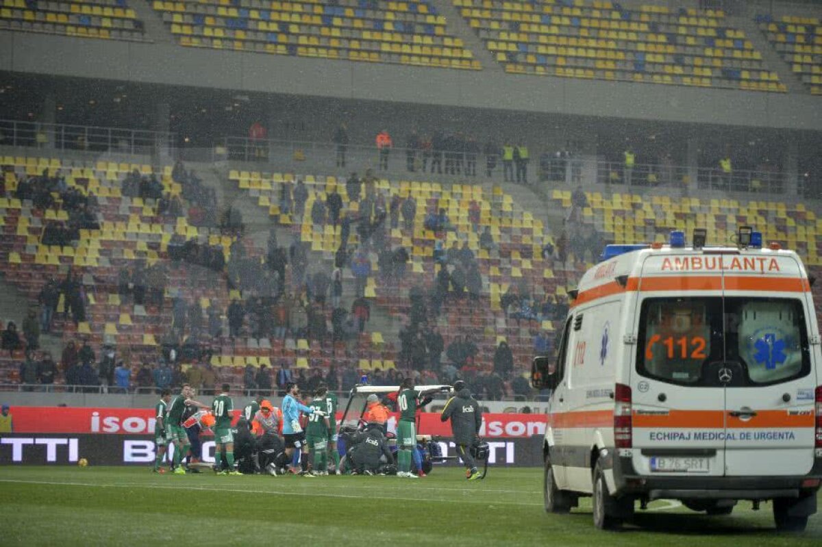 VIDEO+FOTO Brutal! Atenție, imagini cu puternic impact emoțional: accidentare-horror în meciul FCSB - Sepsi