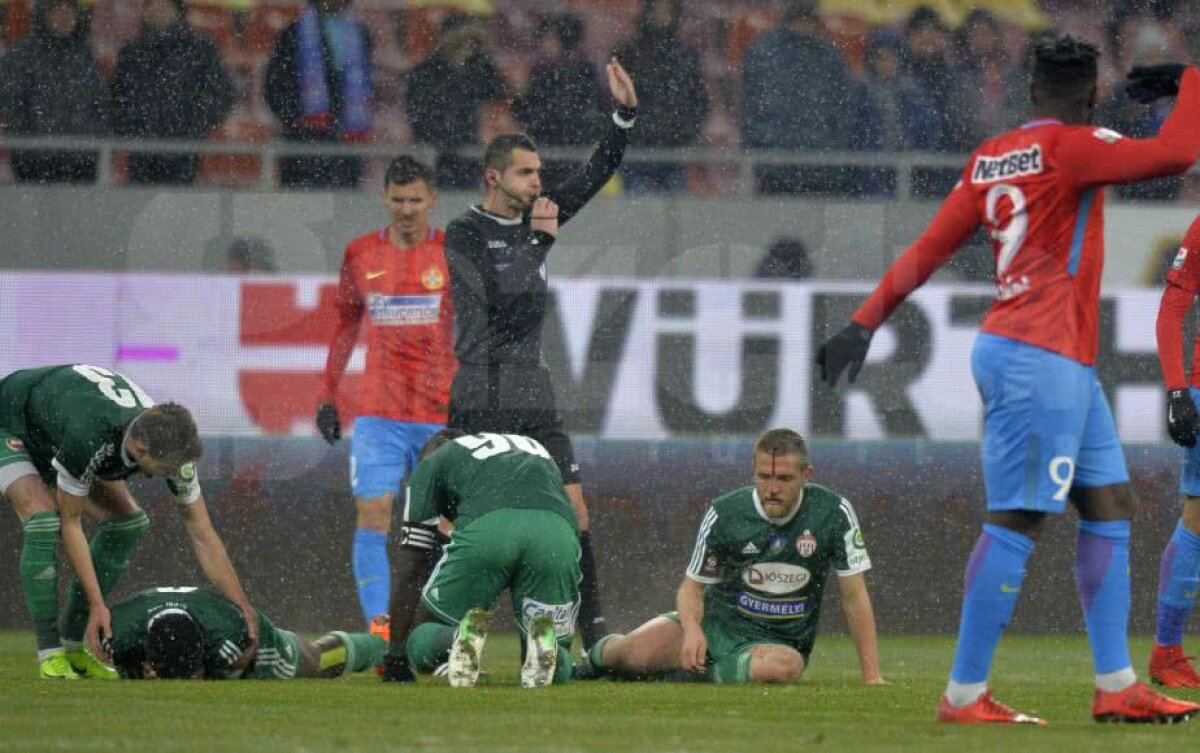 VIDEO+FOTO Brutal! Atenție, imagini cu puternic impact emoțional: accidentare-horror în meciul FCSB - Sepsi