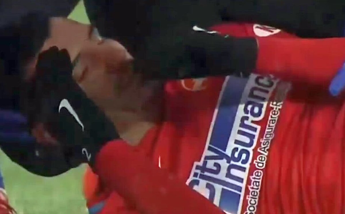 FOTO Din nou momente șocante pe Arena Națională » Ambulanța a intrat iar pe teren, după ce un stelist a rămas inert pe gazon!