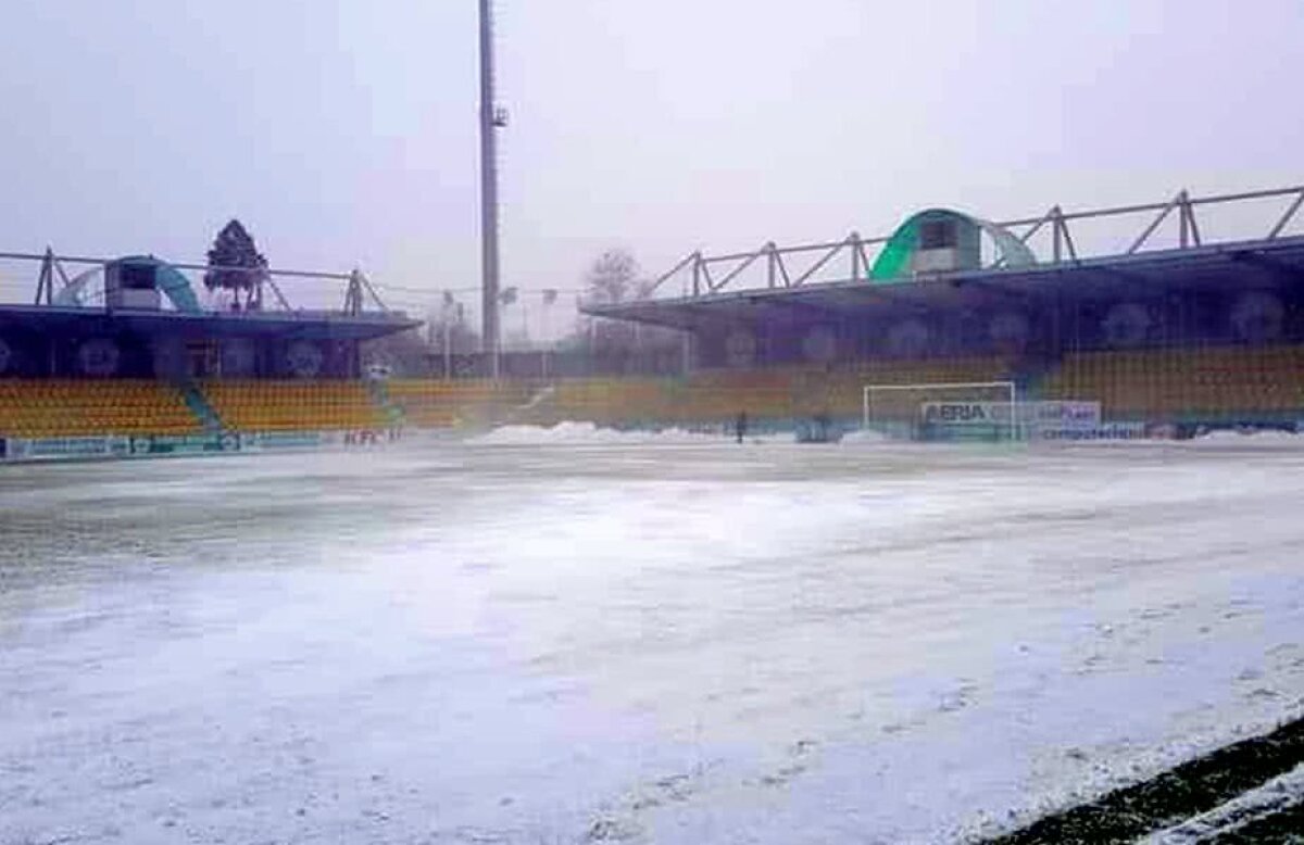 Concordia Chiajna - FC Voluntari, amânat cu 24 de ore » FOTO Situație HORROR! Cum arată terenul