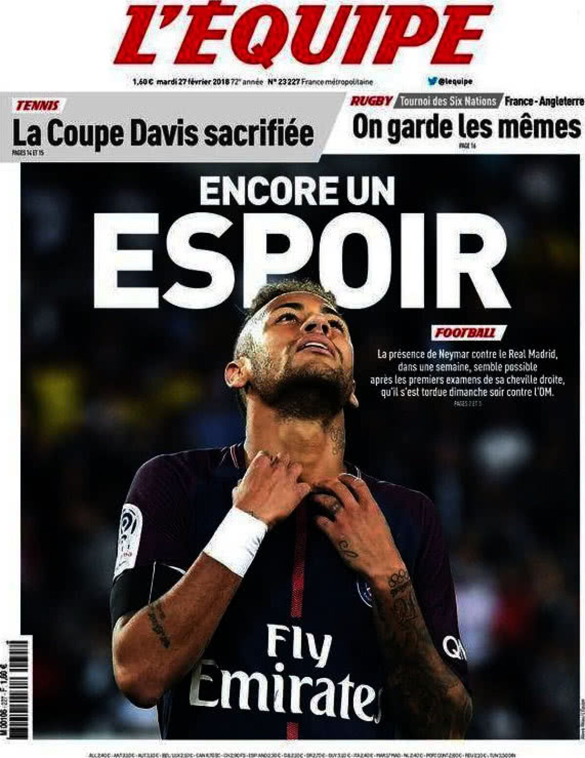 Ce scriu azi ziarele de sport din lume (27 februarie 2018)