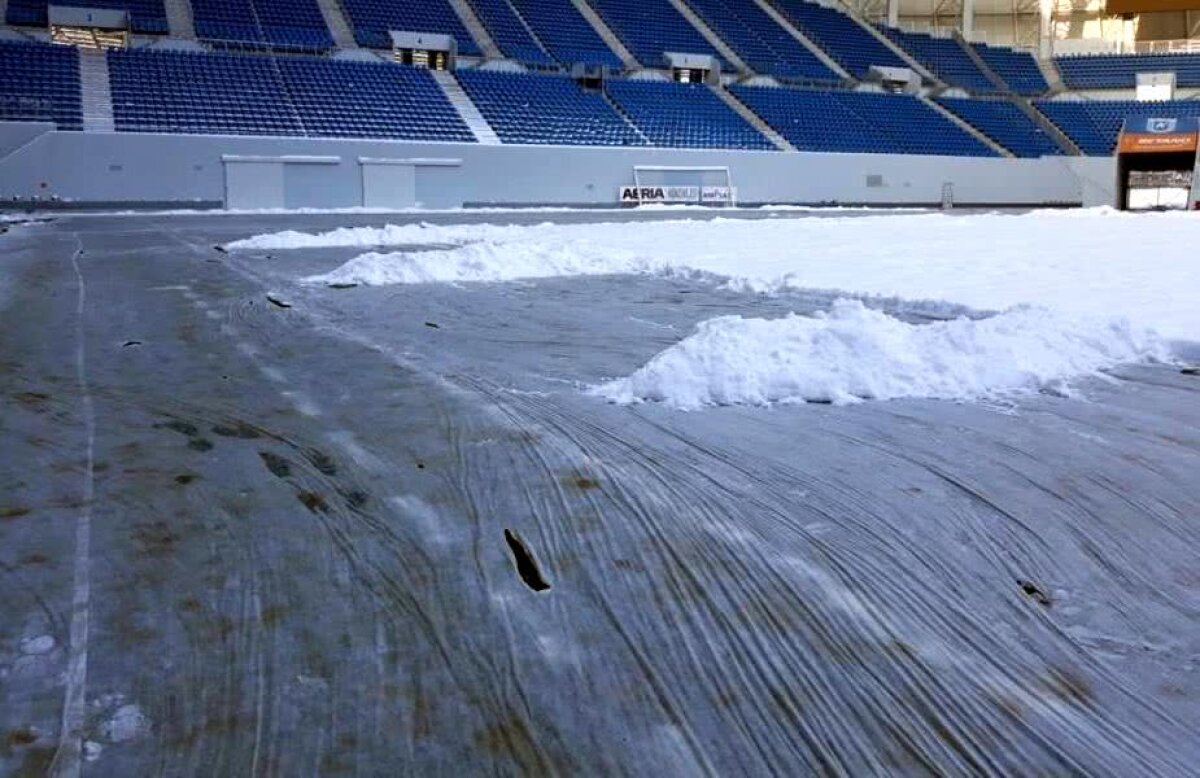 FOTO Cum arată stadionul din Craiova cu 2 zile înaintea meciului cu Dinamo! 