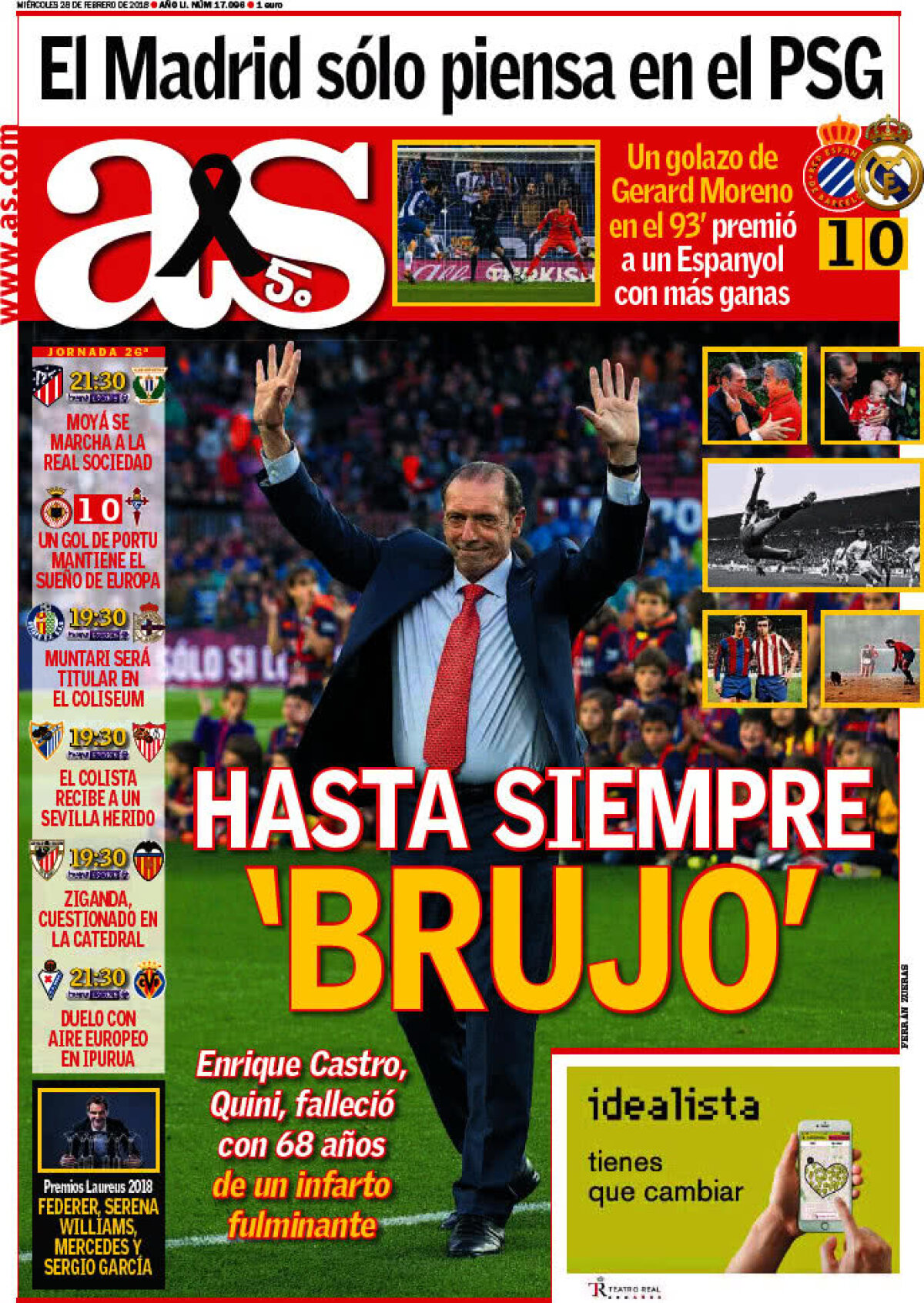 Ce scriu azi ziarele de sport din lume (28 februarie 2018)