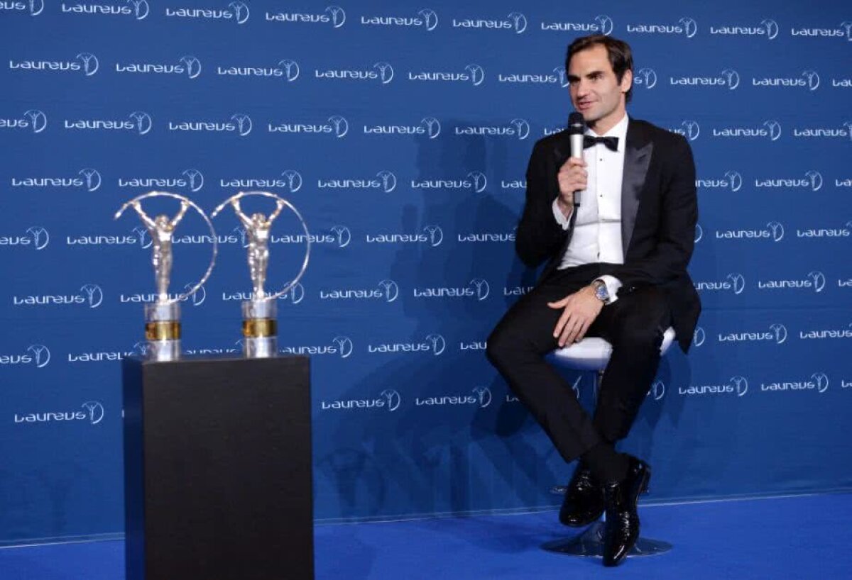 GALERIE FOTO Federer, desemnat cel mai bun sportiv al planetei la Galei Laureus » Cine sunt câștigătorii celorlalte secțiuni