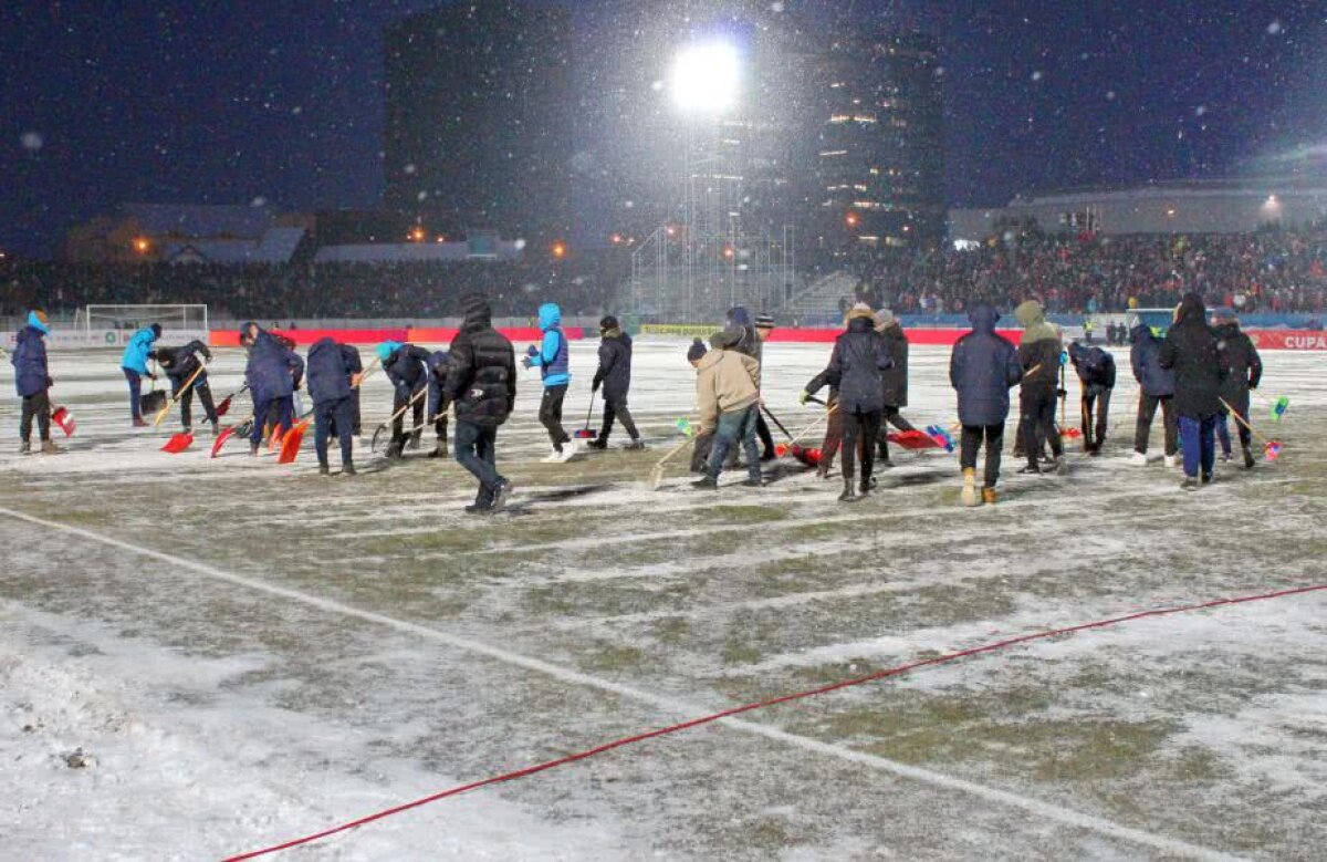 UPDATE, VIDEO+FOTO // "Sferturile" Cupei României, Hermannstadt - FCSB » Partida a fost amânată pentru mâine!