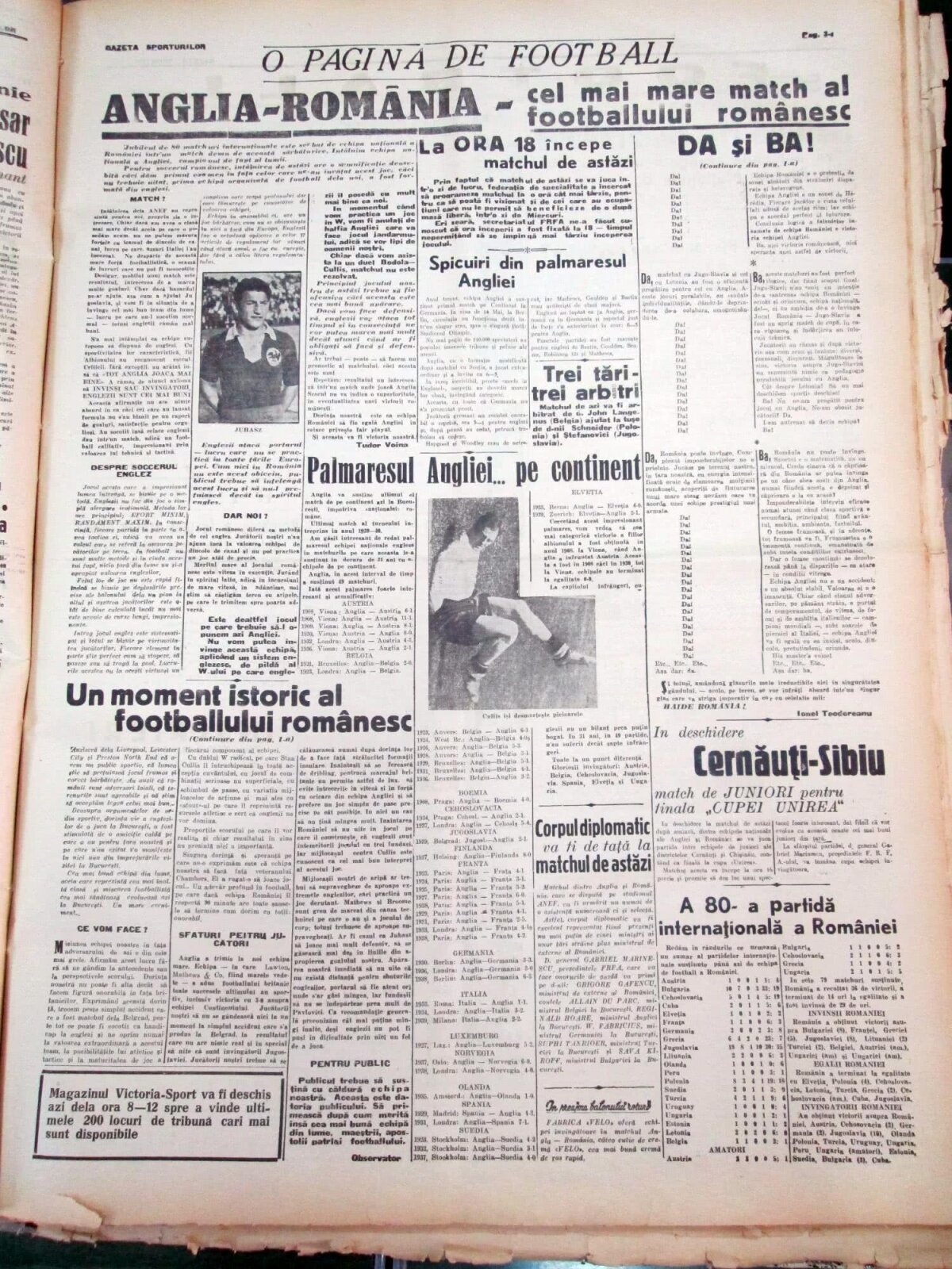 SPECIAL GSP // FOTO Ziua când voievozii fotbalului au descălecat la București » Povestea extraordinară a meciului cu Anglia din 1939