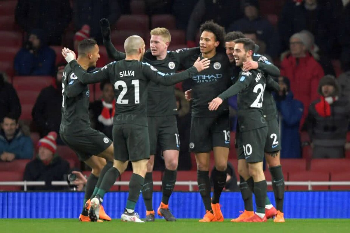  VIDEO + FOTO Manchester City, umilință cu repetiție aplicată lui Arsenal 