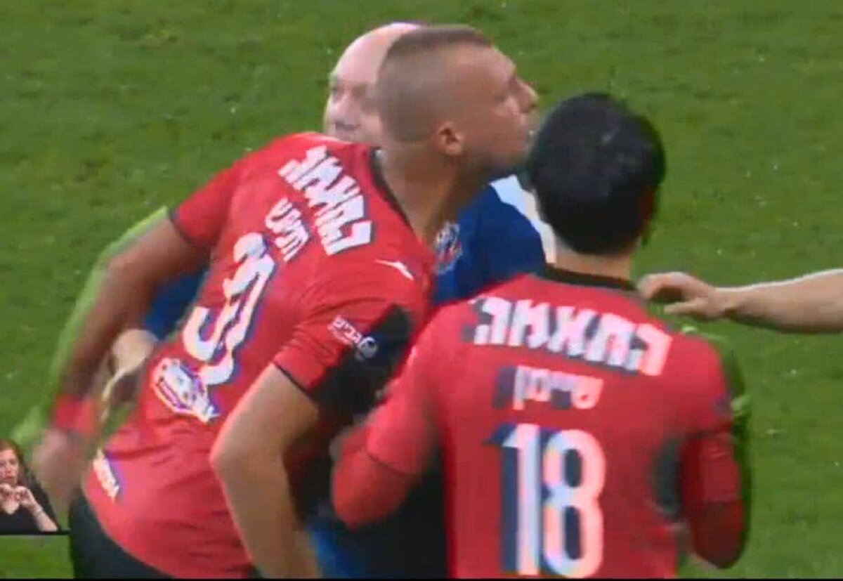 VIDEO Gabi Tamaș a făcut scandal în Israel! Și-a scuipat adversarii și s-a înjurat cu ei