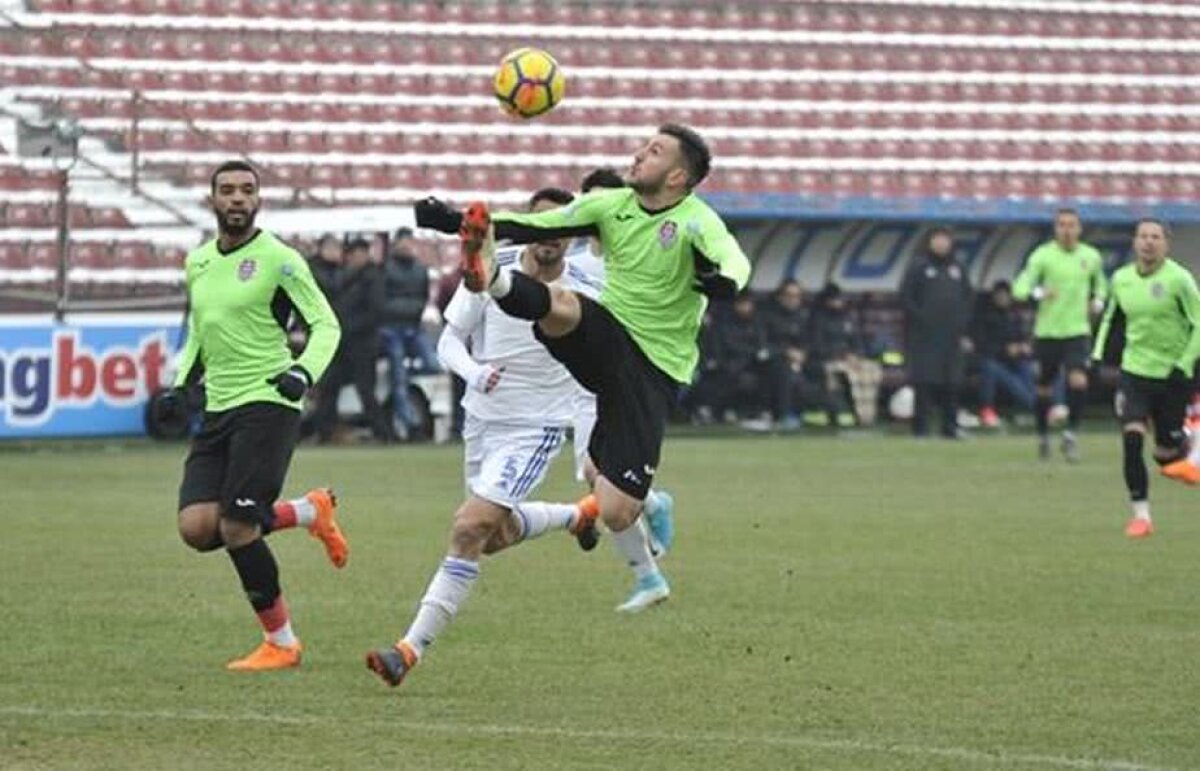 GALERIE FOTO CFR Cluj s-a distrat într-un amical cu o formație de Liga a 2-a 
