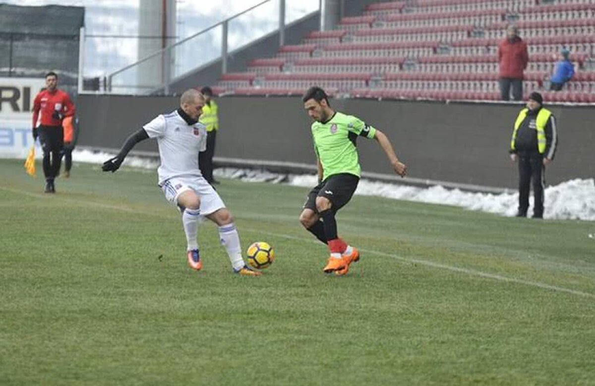 GALERIE FOTO CFR Cluj s-a distrat într-un amical cu o formație de Liga a 2-a 