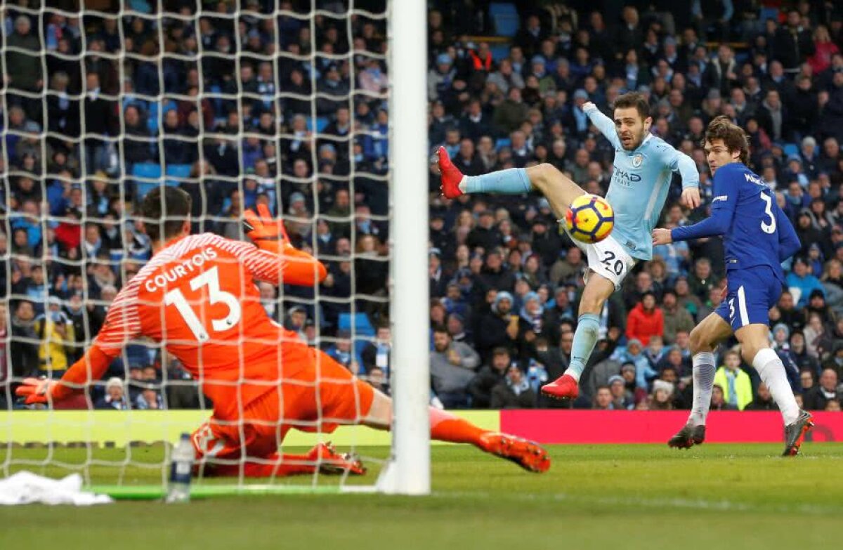 MANCHESTER CITY - CHELSEA 1-0 // VIDEO + FOTO Lecție de fotbal predată de Guardiola » Formația lui Conte, fără șut pe poartă