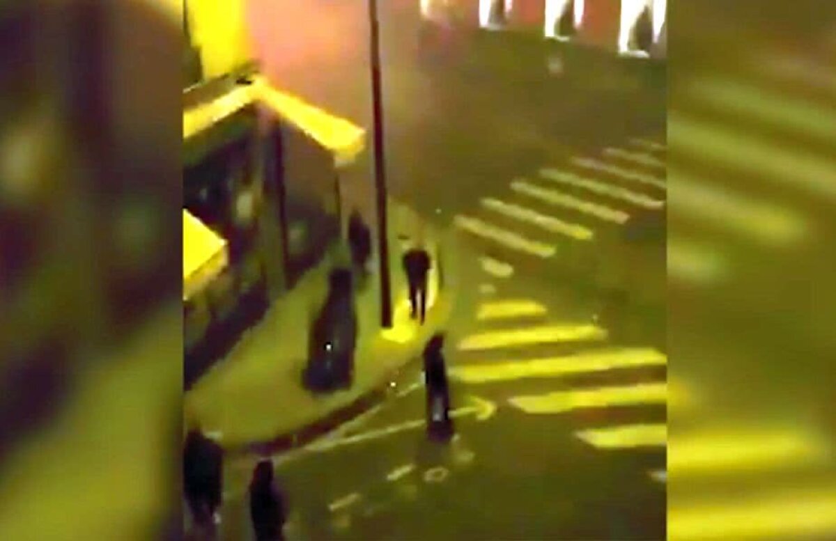 VIDEO + FOTO Ultrașii lui PSG au atacat hotelul Realului » Poliția a oprit haosul de pe străzi