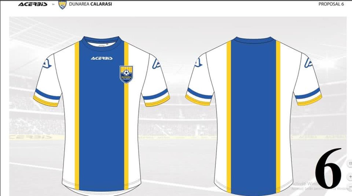 FOTO O formație din România le-a cerut fanilor să aleagă echipamentul pentru sezonul următor 