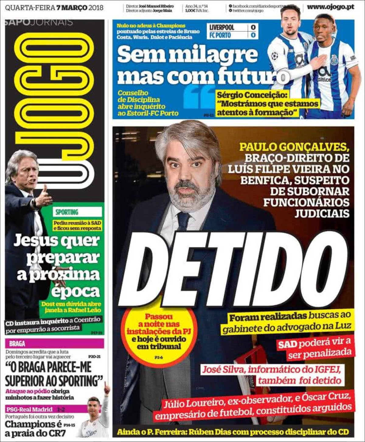 Ce scriu azi ziarele de sport din lume (7 martie 2018)