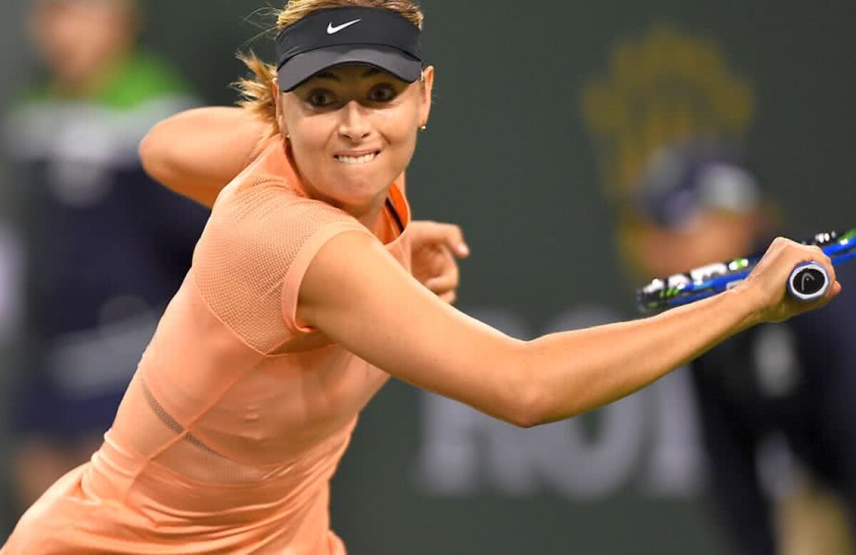 INDIAN WELLS. Primele șocuri la Indian Wells » Maria Sharapova și Genie sunt OUT după primul tur » Toate rezultatele zilei
