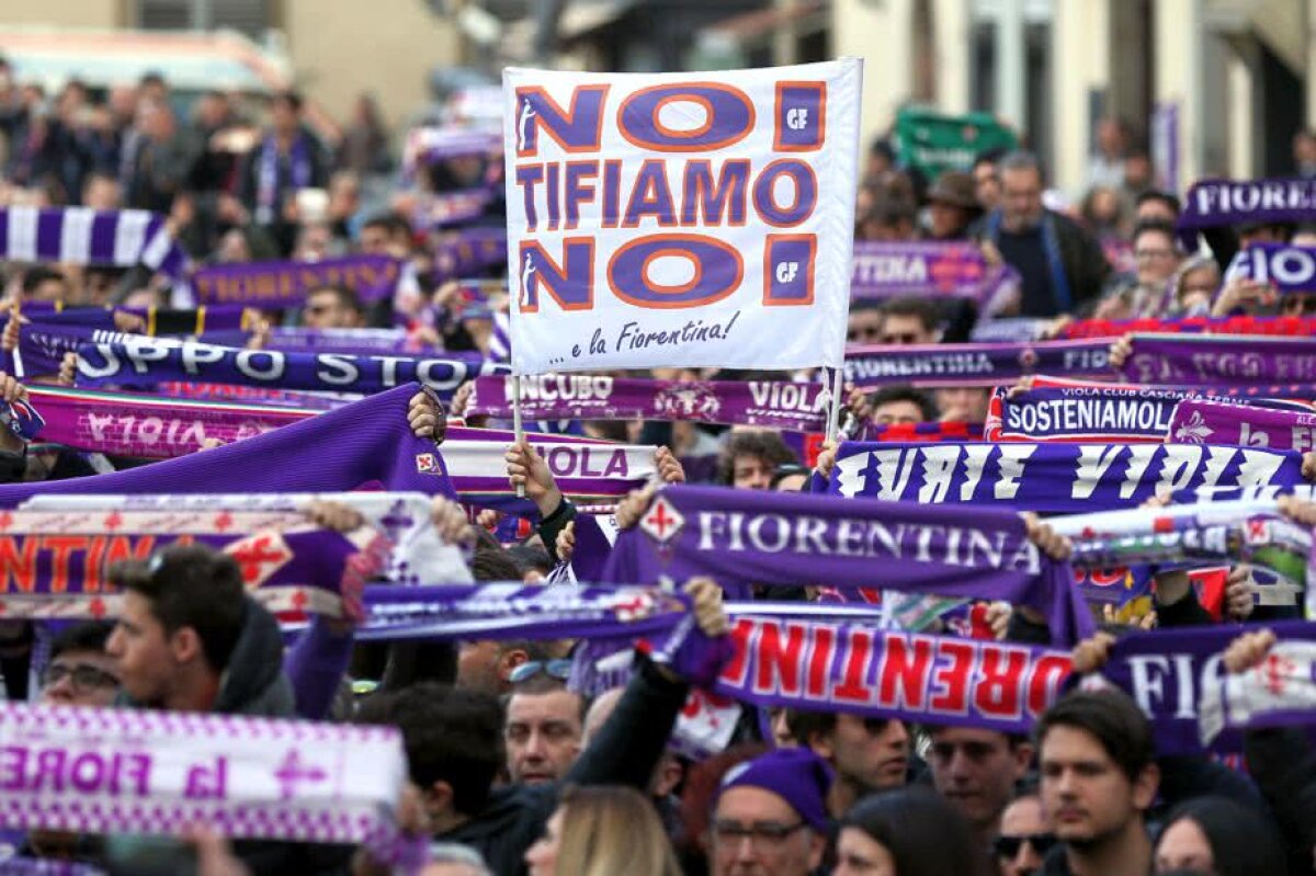 VIDEO + FOTO Momente zguduitoare la Florența: Zanetti, Buffon sau Tătărușanu la înmormântarea lui Davide Astori » Mii de fani prezenți în fața bisericii în care se odihnește și Michelangelo