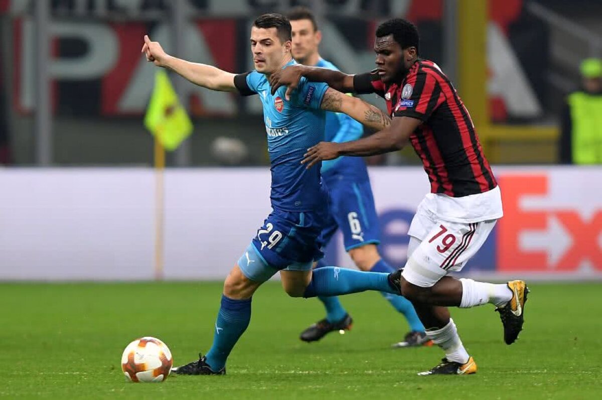 GALERIE FOTO + VIDEO Seară spectaculoasă în optimile Europa League: Arsenal se impune în șocul cu Milan, Dortmund oferă o mare surpriză + Lazio, egal surprinzător pe teren propriu