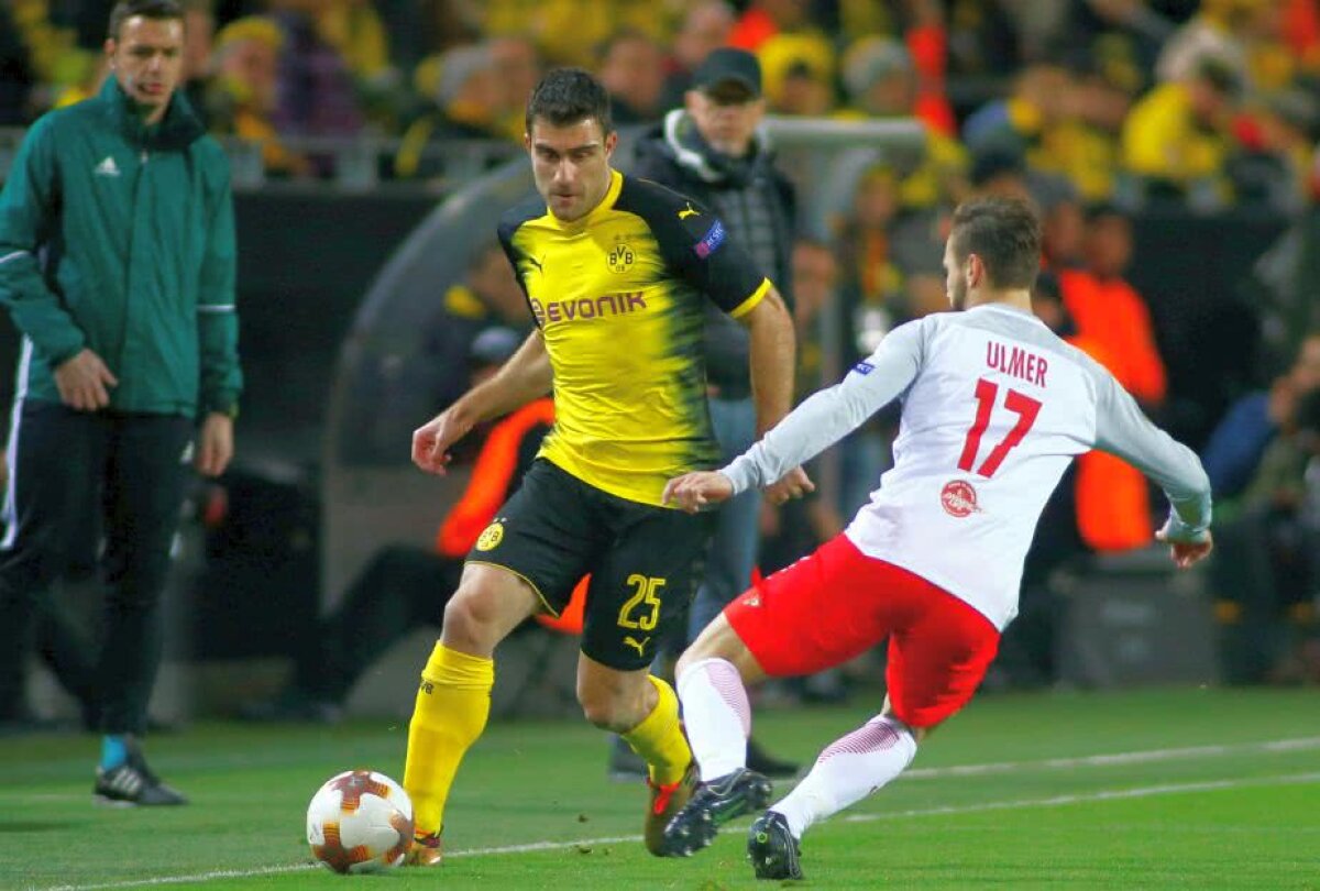 GALERIE FOTO + VIDEO Seară spectaculoasă în optimile Europa League: Arsenal se impune în șocul cu Milan, Dortmund oferă o mare surpriză + Lazio, egal surprinzător pe teren propriu