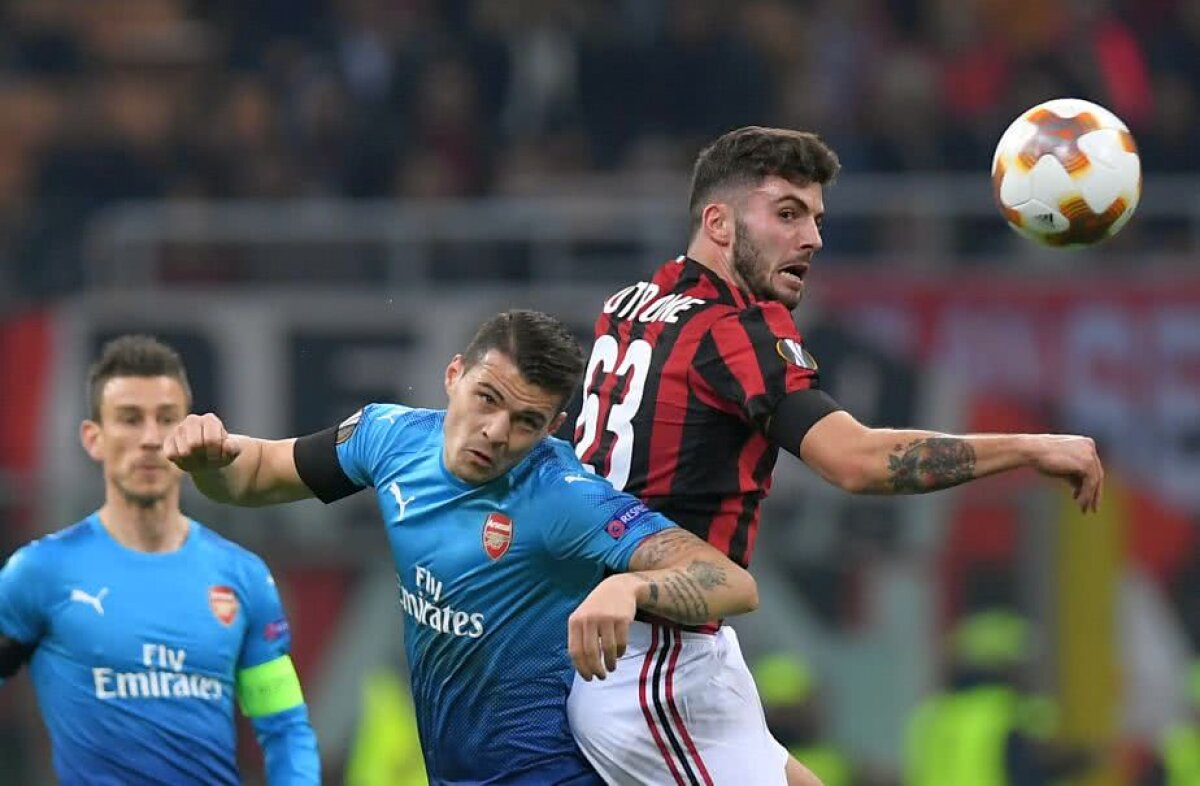 GALERIE FOTO + VIDEO Seară spectaculoasă în optimile Europa League: Arsenal se impune în șocul cu Milan, Dortmund oferă o mare surpriză + Lazio, egal surprinzător pe teren propriu