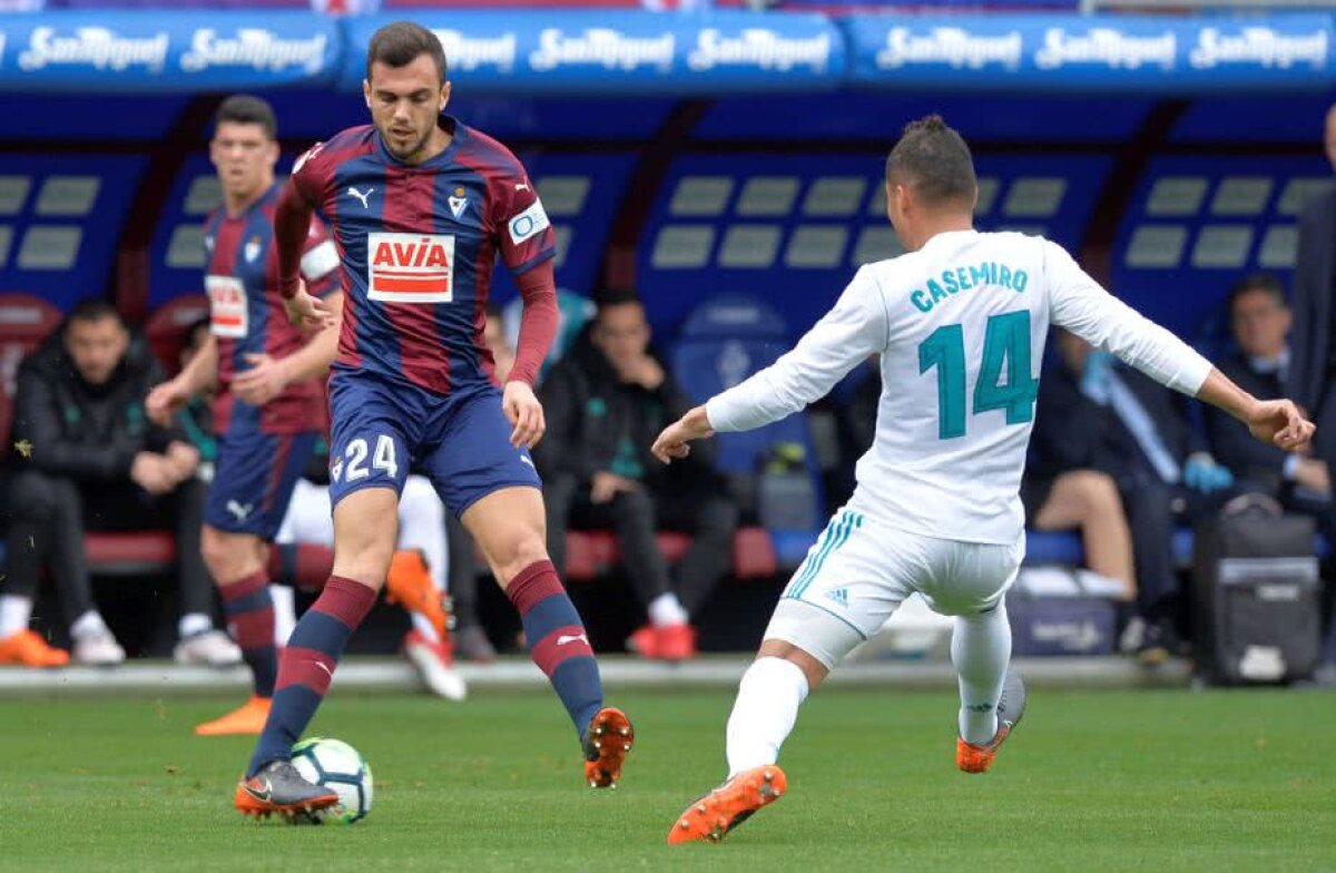 FOTO + VIDEO » Real Madrid s-a impus cu greu în fața lui Eibar, 2-1 » Cristiano Ronaldo a fost din nou erou