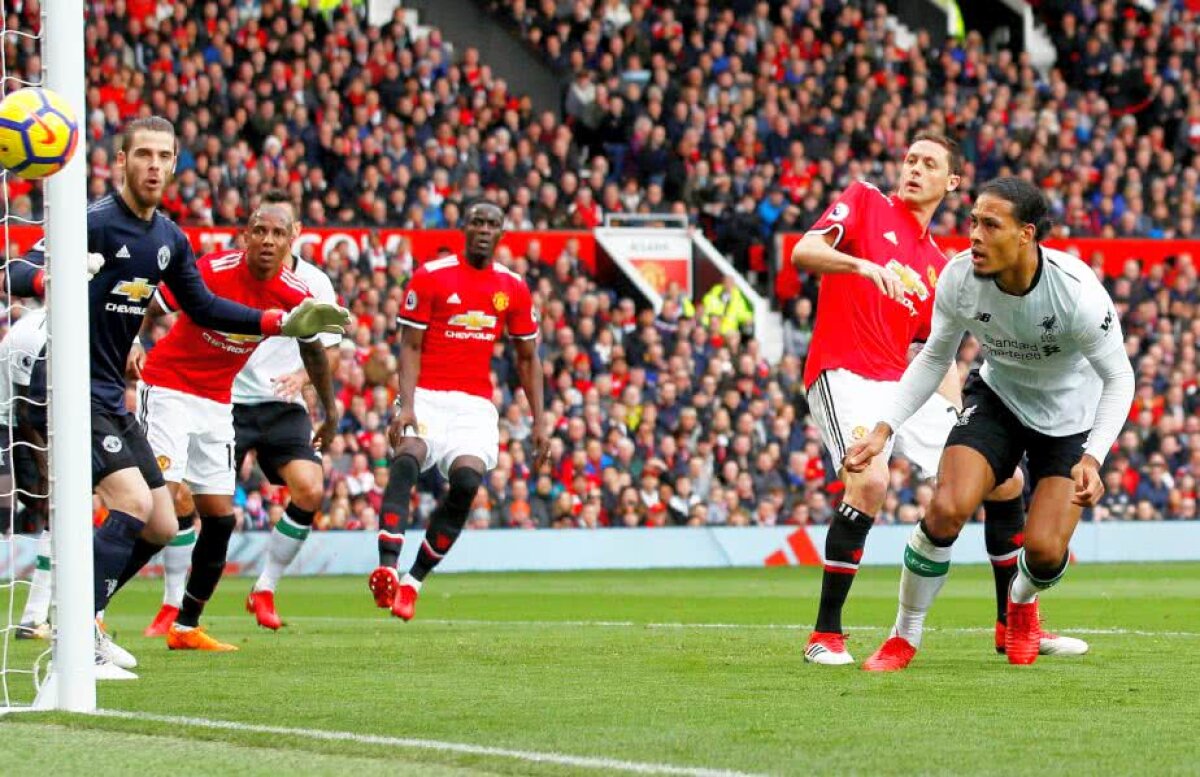 VIDEO + FOTO » Manchester United se impune în fața lui Liverpool, 2-1! Rashford a marcat golurile "diavolilor" » Echipa lui Mourinho se distanțează de rivală