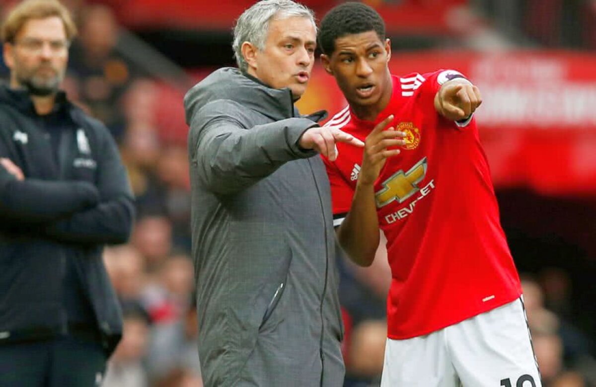 VIDEO + FOTO » Manchester United se impune în fața lui Liverpool, 2-1! Rashford a marcat golurile "diavolilor" » Echipa lui Mourinho se distanțează de rivală