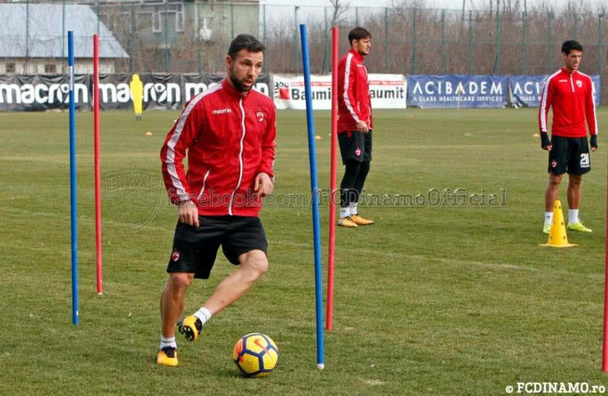 VIDEO+FOTO Primele imagini cu Răzvan Raț în echipamentul lui Dinamo! Ce a declarat antrenorul Florin Bratu