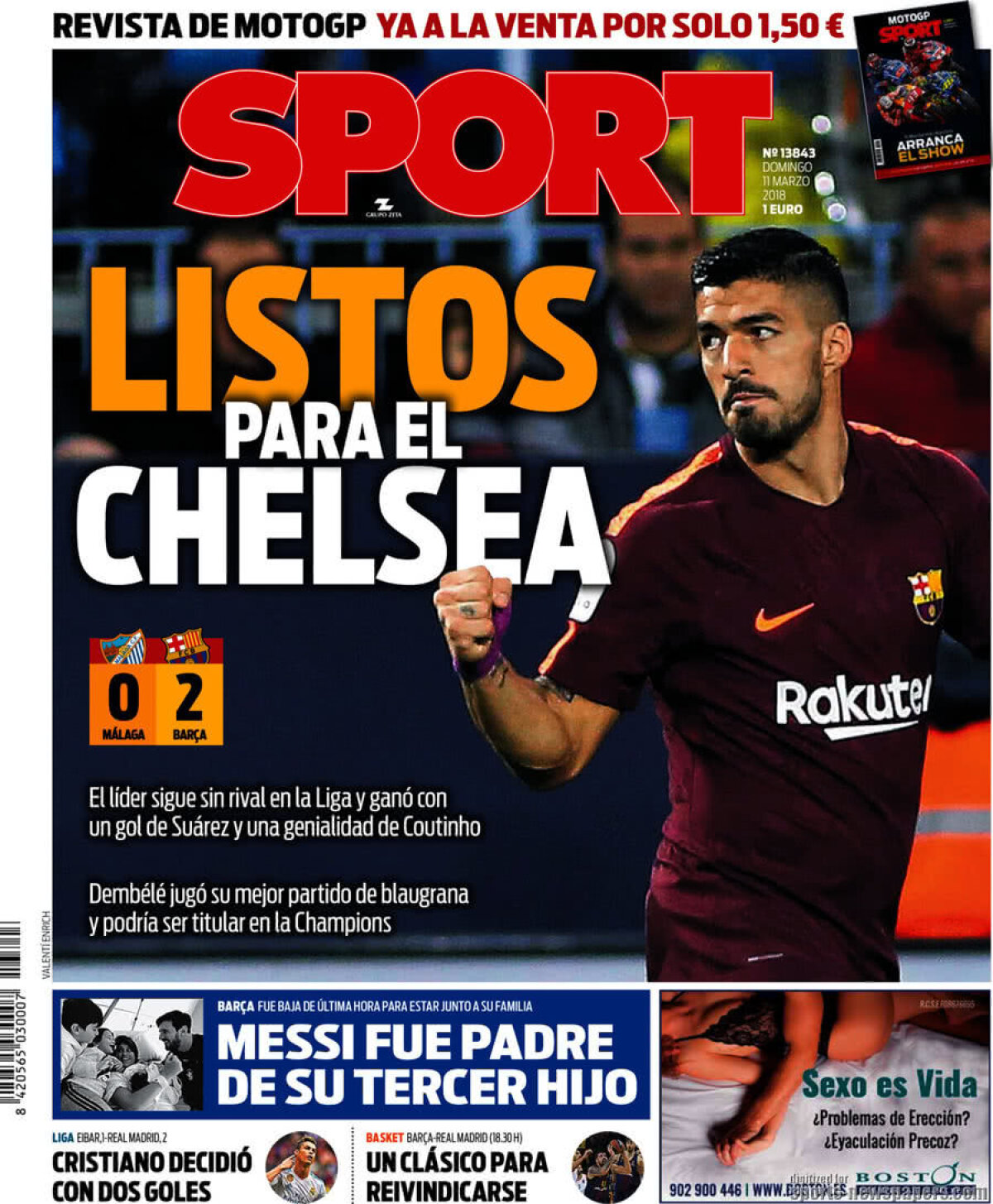 Ce scriu azi ziarele de sport din lume (11 martie 2018)