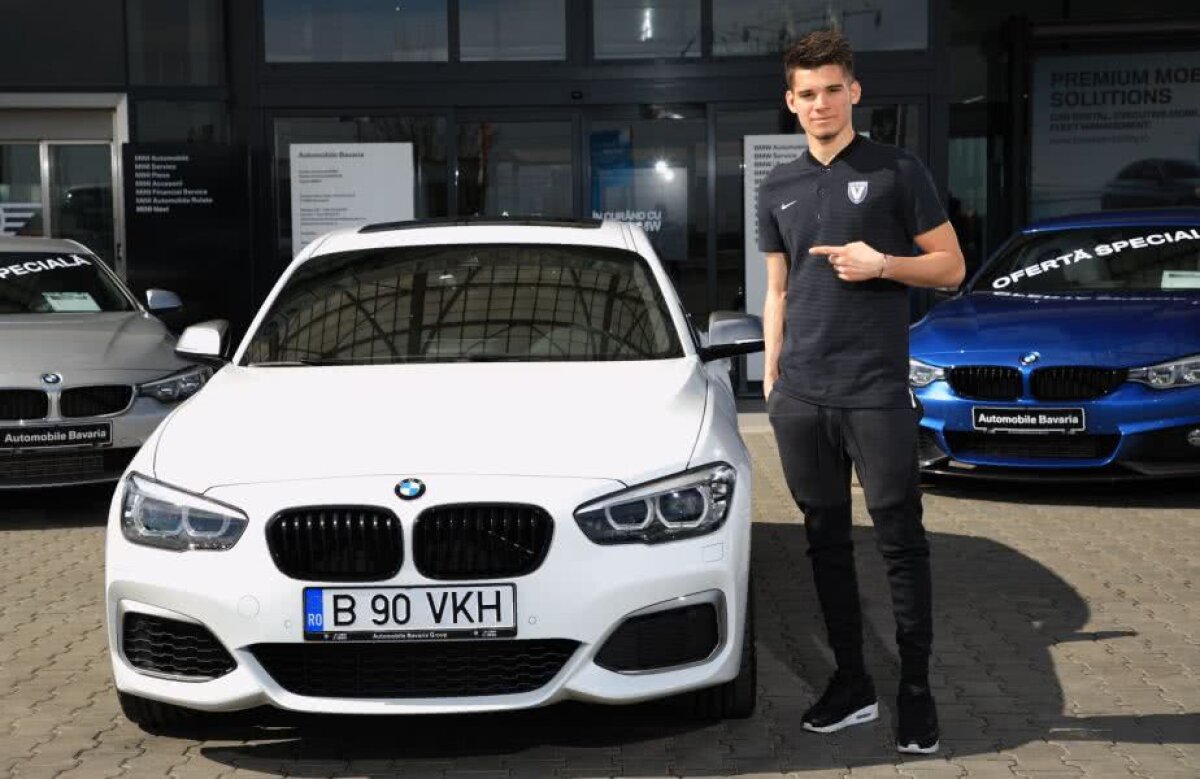 FOTO + VIDEO Ianis Hagi a dat lovitura! Ce superbolid BMW a primit vedeta de la Viitorul