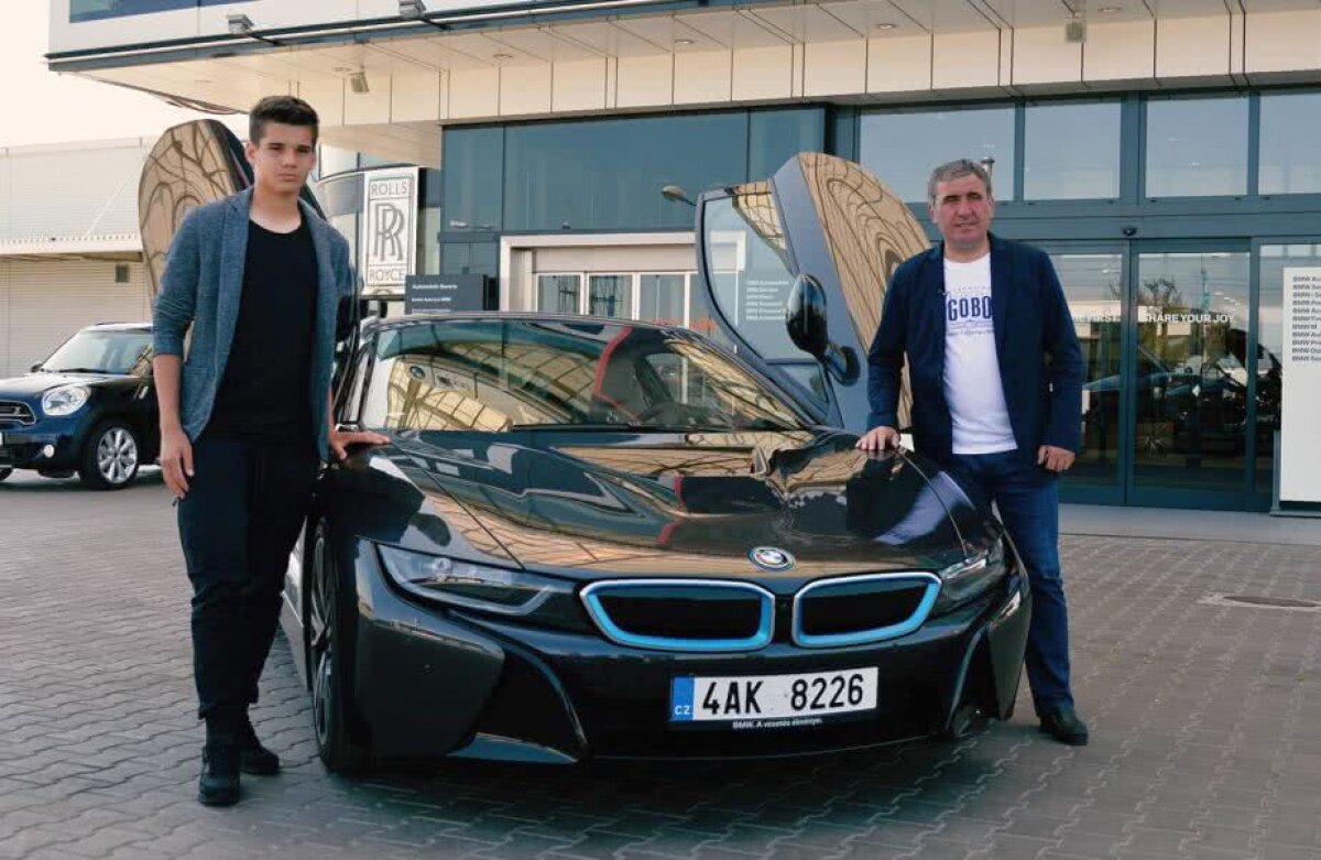 FOTO + VIDEO Ianis Hagi a dat lovitura! Ce superbolid BMW a primit vedeta de la Viitorul