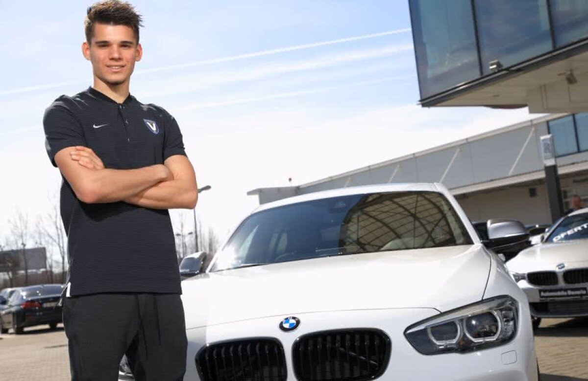 FOTO + VIDEO Ianis Hagi a dat lovitura! Ce superbolid BMW a primit vedeta de la Viitorul