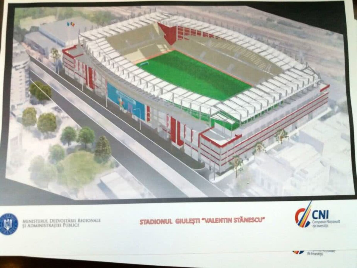 FOTO Veste șoc despre stadionul Dinamo + prima imagine cu noua arenă din Ghencea » Noul Ministru al Sportului și Gică Popescu, detalii vitale despre stadioanele pentru EURO 2020