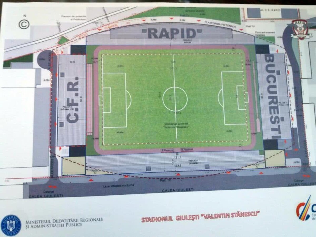 FOTO Veste șoc despre stadionul Dinamo + prima imagine cu noua arenă din Ghencea » Noul Ministru al Sportului și Gică Popescu, detalii vitale despre stadioanele pentru EURO 2020
