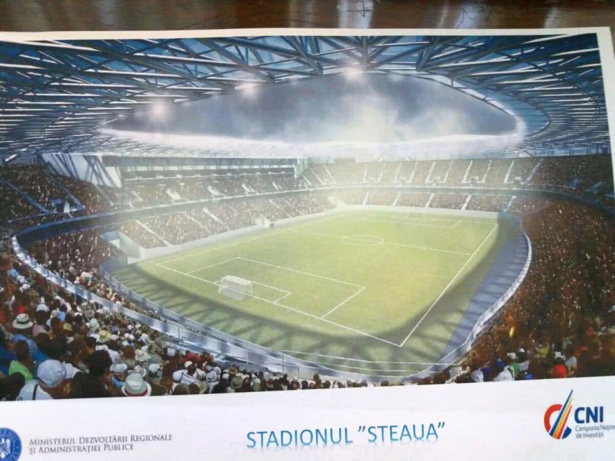 FOTO Veste șoc despre stadionul Dinamo + prima imagine cu noua arenă din Ghencea » Noul Ministru al Sportului și Gică Popescu, detalii vitale despre stadioanele pentru EURO 2020
