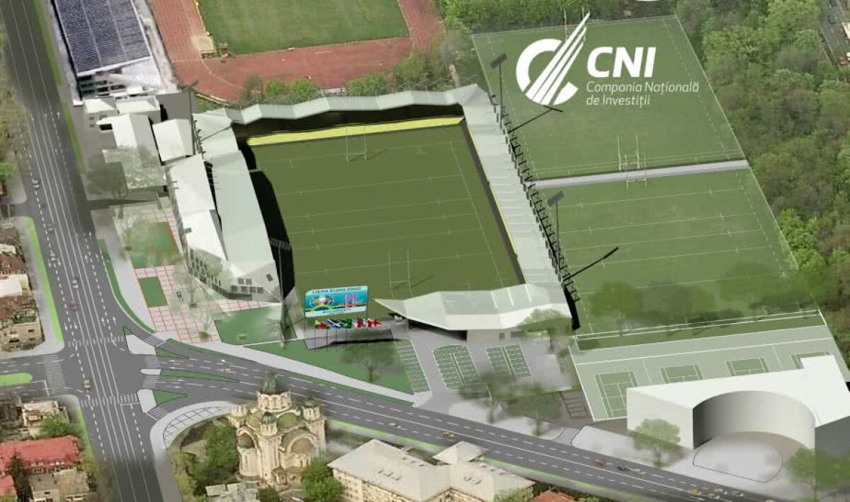 FOTO Veste șoc despre stadionul Dinamo + prima imagine cu noua arenă din Ghencea » Noul Ministru al Sportului și Gică Popescu, detalii vitale despre stadioanele pentru EURO 2020