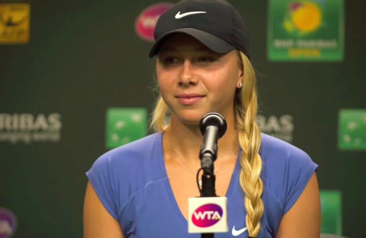 GALERIE FOTO Spectaculoasa poveste a puștoaicei de 16 ani, americancă din părinți ruși, care a uimit la Indian Wells » Ținta supremă: locul 1 și toate turneele de Mare Șlem