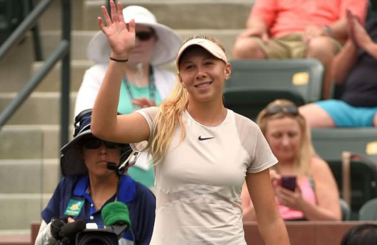 GALERIE FOTO Spectaculoasa poveste a puștoaicei de 16 ani, americancă din părinți ruși, care a uimit la Indian Wells » Ținta supremă: locul 1 și toate turneele de Mare Șlem
