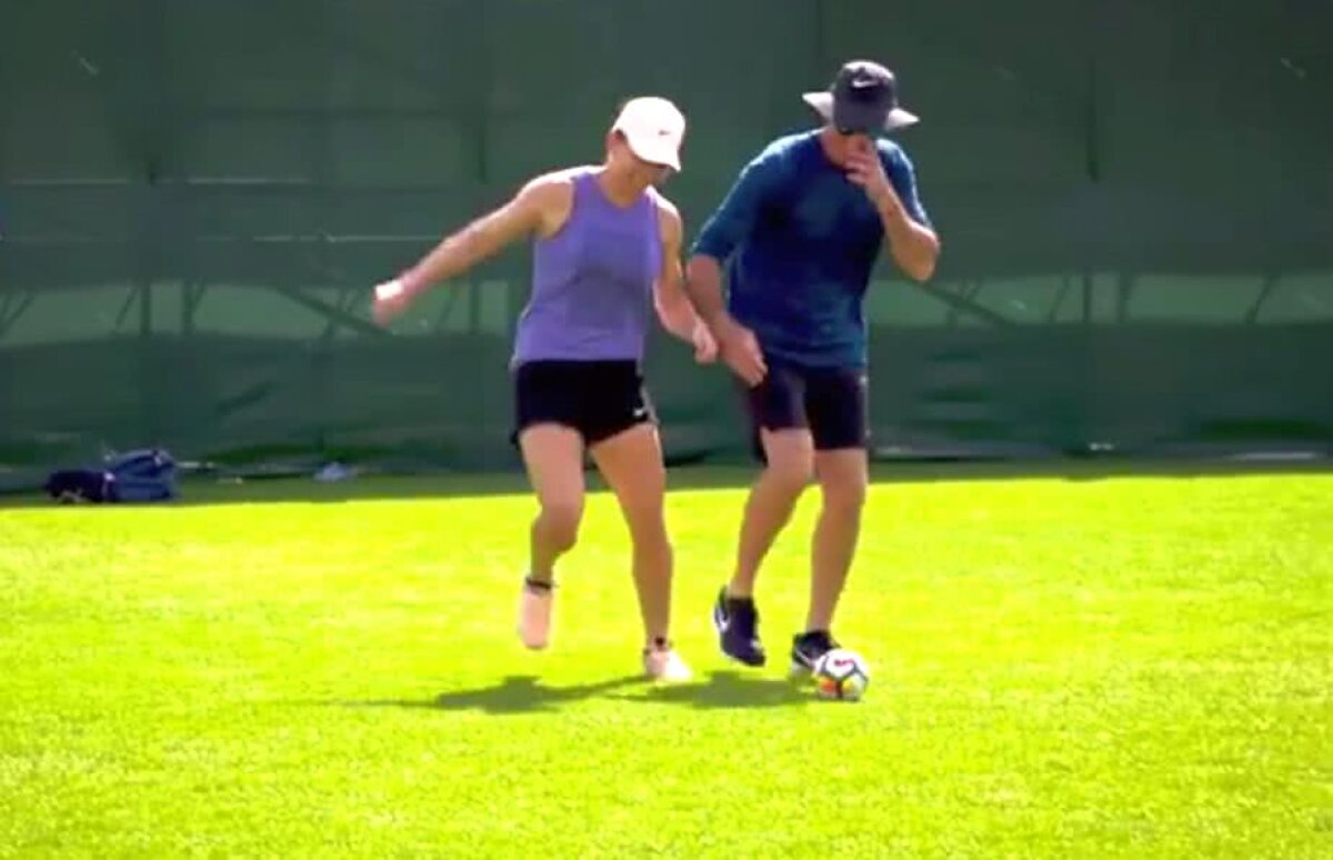 SIMONA HALEP LA INDIAN WELLS. VIDEO Thug life » "Hagi" Halep îl umilește pe Cahill la miuță :D