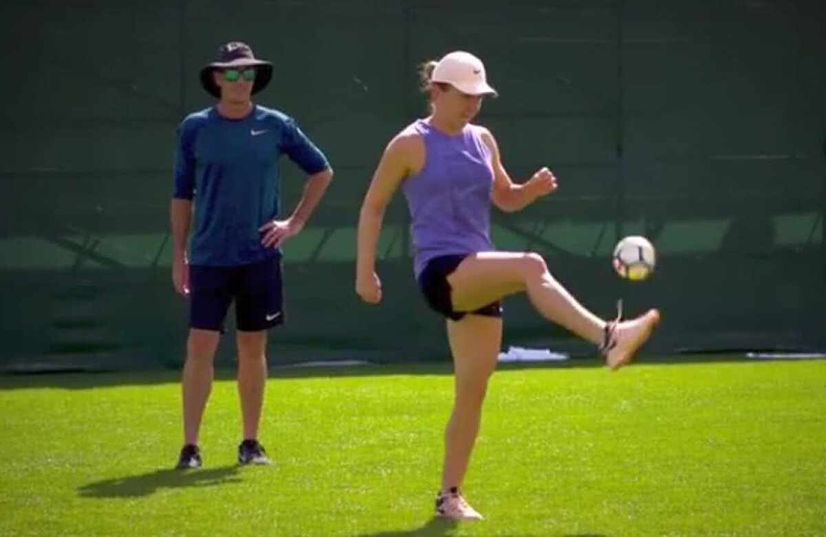 SIMONA HALEP LA INDIAN WELLS. VIDEO Thug life » "Hagi" Halep îl umilește pe Cahill la miuță :D