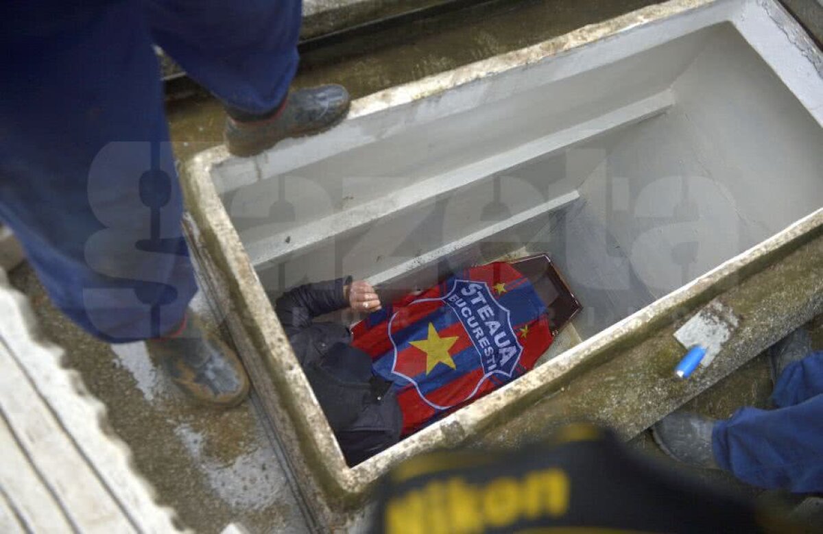 VIDEO+FOTO Ultimul drum al lui Ion Voinescu » Fostul mare portar a fost înmormântat astăzi cu steagul Stelei și onoruri militare