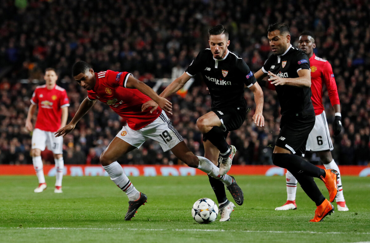 VIDEO + FOTO Șoc pe Old Trafford în optimile Champions League! Manchester United, OUT din competiție. Roma a întors rezultatul din tur cu Șahtior 