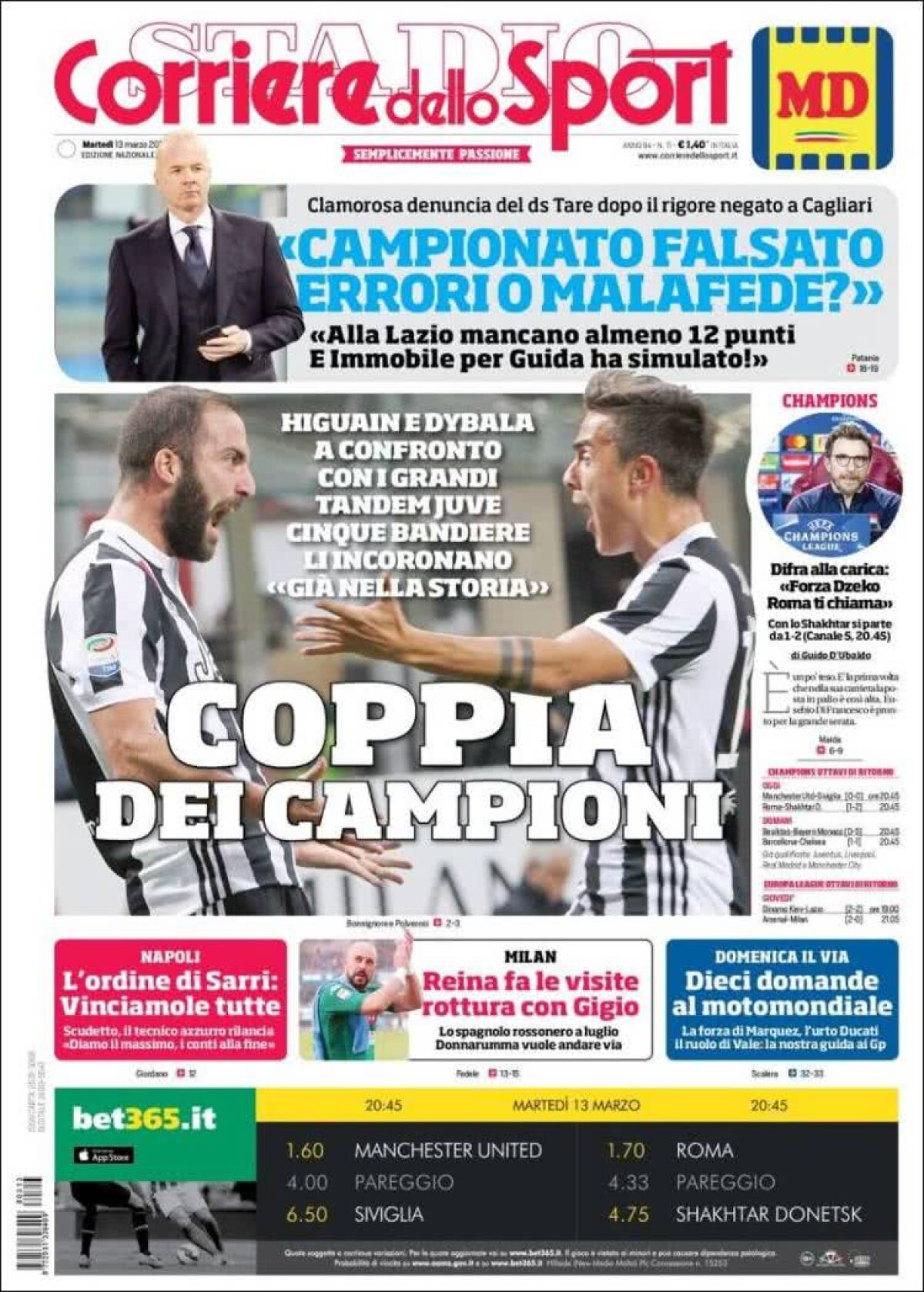 Ce scriu azi ziarele de sport din lume (14 martie 2018)