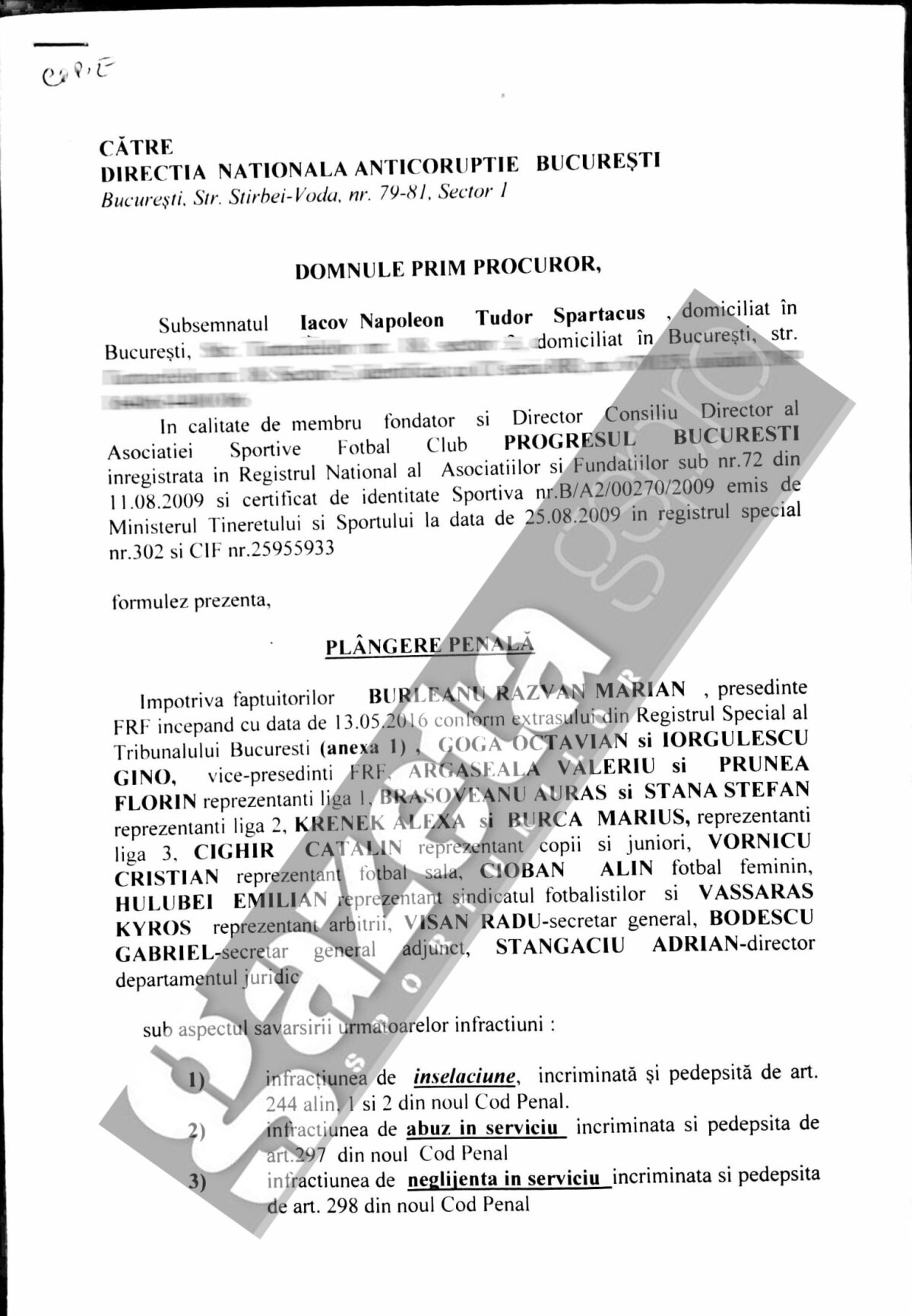 EXCLUSIV Răsturnare de situație! De ce au descins, de fapt, procurorii DNA la sediul Federației Române de Fotbal + reacția FRF