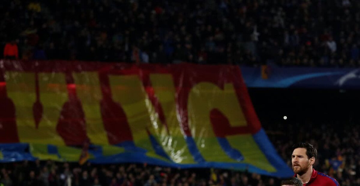 GALERIE FOTO + VIDEO Coregrafie impresionantă pentru Messi: God save the King » Starul Barcelonei a stabilit un record personal