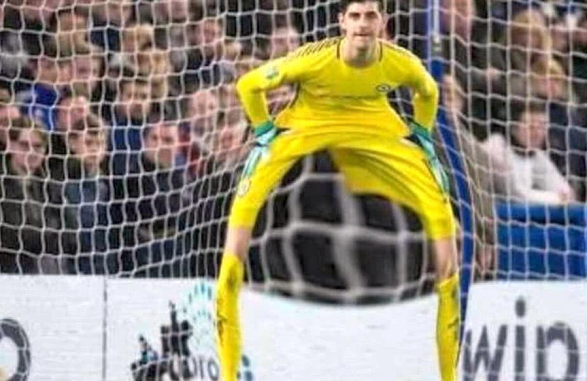 VIDEO + FOTO Courtois, ținta caterincilor pe net după ce Messi i-a dat două goluri printre picioare » Cele mai bune meme-uri + reacția savuroasă a lui Rio Ferdinand :D